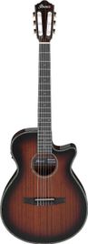 Ibanez AEG74N-MHS Mahogany Sunburst High Gloss Chitarra classica elettrificata