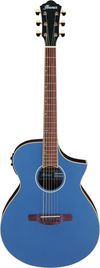 Ibanez AEWC12-PMF Prussian Blue Metallic Flat Chitarra acustica elettrificata