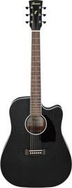 Ibanez PF16MWCE WK Weathered Black Open Pore Chitarra Acustica Elettrificata