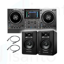 NUMARK MIXSTREAM PRO GO + M-AUDIO BX3 Coppia + Cavi