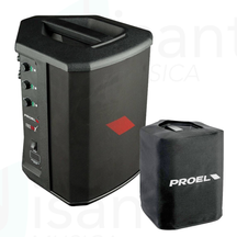 Proel FREEONEX Sistema portatile Bluethooth con Mixer 200W + Cover