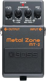 BOSS MT-2 Metal Zone Pedale Effetto Distorsione