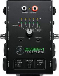 MACKIE MTest-1 Tester per cavi portatile