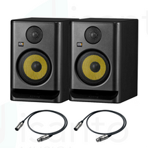 Coppia Monitor KRK RP5 RoKit G5 130W + Cavi