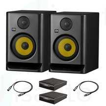 Coppia Monitor KRK RP5 RoKit G5 130W + Pad Isolanti + Cavi