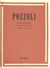 Ettore Pozzoli - Solfeggi parlati e cantati - Appendice al I Corso