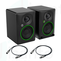 Coppia Monitor Mackie CR3.5BT + Cavi