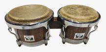 ZHB110D Coppia Bongos noce scuro 7,5" e 8,5"
