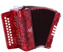 SOUNDSATION SAC-2108GC-RD Organetto in Celluloide SOL/DO
