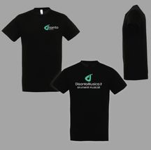 D'Isanto Musica T-Shirt unisex girocollo Brandizzata S