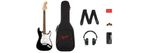 FENDER Affinity Stratocaster Mustang Micro Pack LRL Black