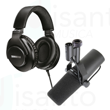 SHURE SRH440A + Shure SM7B