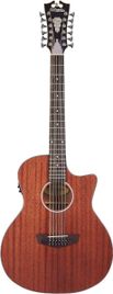 D'ANGELICO Premier Fulton LS Mahogany Satin Chitarra Acustica 12 corde Elettrificata