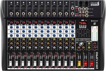 Italian Stage 2MIX12PRO Mixer 12 Canali con USB e Bluetooth