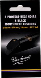 Pastiglie proteggi bocchino dello spessore di 0,80 mm - neri