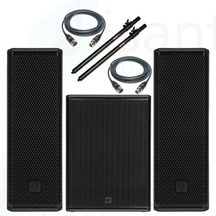 Coppia RCF NXL 14-A Casse Attive + SUB AX 18" + 2 KP210S + Cavi
