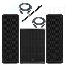 Coppia RCF NXL 14-A Casse Attive + SUB AX 18" + Accessori