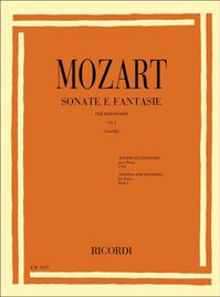 MOZART Sonate E Fantasie Volume I