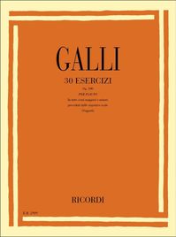 R. Galli - 30 esercizi Op. 100 Per Flauto