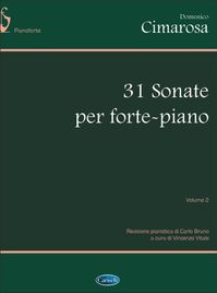Domenico Cimarosa - 31 Sonatas Vol. 2 (Vitale/Bruno)