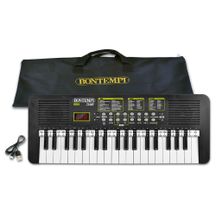 Bontempi 15 3787 Tastiera 37 tasti PRO a Batteria Ricaricabile completa di borsa e cavo