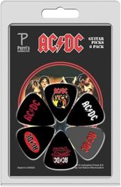 Perri's Leathers Ltd. - Motion Guitar Picks - AC/DC1 Set 6 plettri