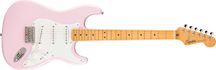 FENDER Classic VIbe '50s Stratocaster Ht MP Parchment Pickguard Shell Pink