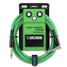 BOSS BIC-10A Green Cavo per strumenti 3m