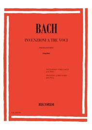 Bach - Invenzioni A 3 Voci per pianoforte