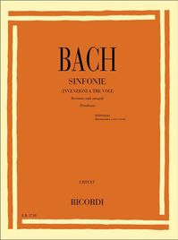 Bach - Sinfonie (Invenzioni A Tre Voci) - Revisione sugli autografi
