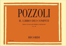 Pozzoli - Libro Dei Compiti Per La Scuola Di Teoria e Solfeggio 	Fascicolo III