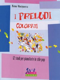 Vinciguerra - Preludi Colorati 12 Studi In Stile Pop