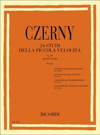Czerny - 24 Studi Della Piccola Velocit&agrave; Op. 636