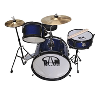 Batteria Acustica Junior 3 pezzi per bambini - Blue