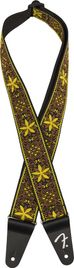 Fender Pasadena Straps Woven Yellow Wallflower Tracolla per Chitarra e Basso
