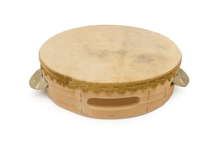 Tamburello in Pelle Diametro 35 Oro