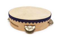 Tamburello in Pelle Diametro 40 Blu