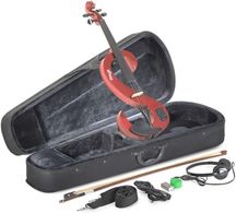 Stagg EVN 4/4 MRD Violino Elettrico Rosso Metallizzato