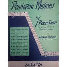 Pensierini Musicali 7 pezzi facili per Pianoforte
