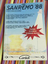 Sanremo '88 testi con accordi - Carisch