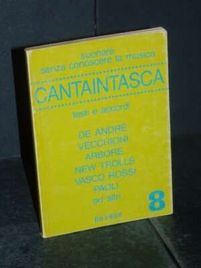 cantaintasca 8  testi e accordi - Ricordi