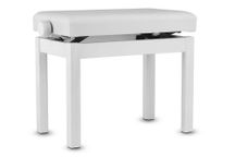GEWA PURE Panca per piano Student Bianco satinato