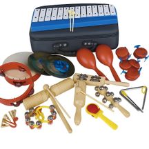 Valigetta di Percussioni Didattiche ORFF 17 pezzi
