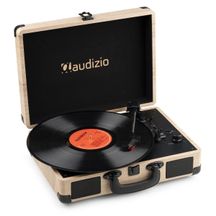AUDIZIO RP116LW Record Player Briefcase with BT In/Out Giradischi