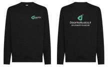 D'Isanto Musica Felpa girocollo Brandizzata - XL