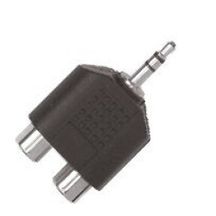 PROEL AT128 Adattatore Stereo Jack 3.5mm Maschio - 2 RCA Femmina
