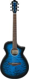 IBANEZ AEWC16QA TLH TRANSPARENT BLUE SUNBURST HIGH GLOSS