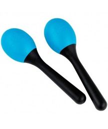 DAM Coppia di Maracas eggs in plastica (colori assortiti)