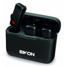 EIKON Twinstream Sistema Microfonico Wireless Doppio per Smartphone