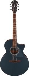 Ibanez AE275 DBF Dark Tide Blue Flat Chitarra Acustica Elettrificata